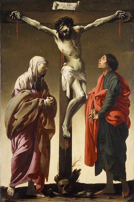 Figure 1. Ter Brugghen Crucifixion 1588 Dutch. Metropolitan Museum