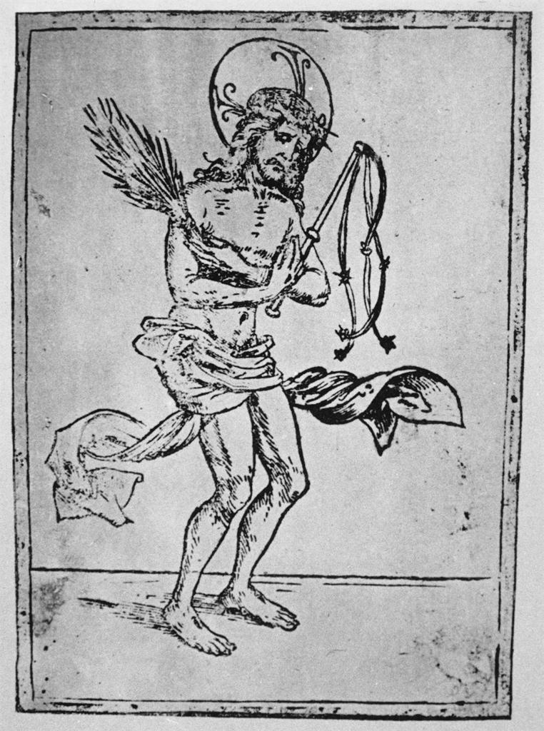 Figure 4. Hans Burgkmair, Christ as the Man of Sorrows, 15th-16th century, woodcut