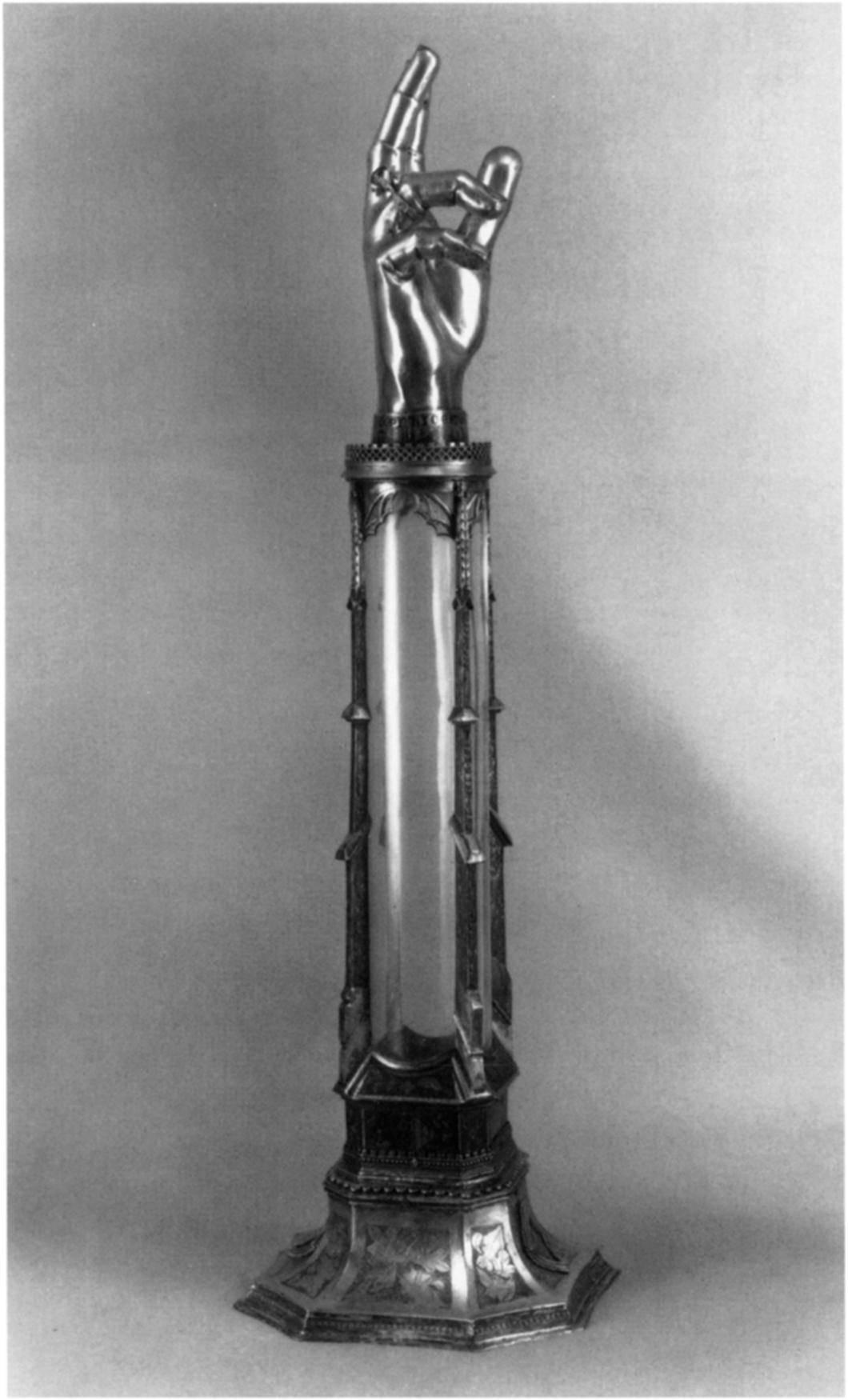 Figure 2.  Arm Reliquary of St. Louis of Toulouse, 1337-38, Louvre, Paris