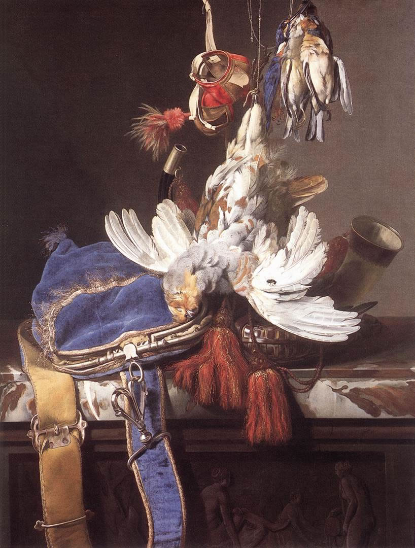 Figure 2. Willem van Aelst, Hunting Still Life, 1665