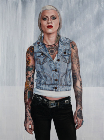 Frank Oriti, I’d Rather Sink, 2013, oil and acrylic on canvas