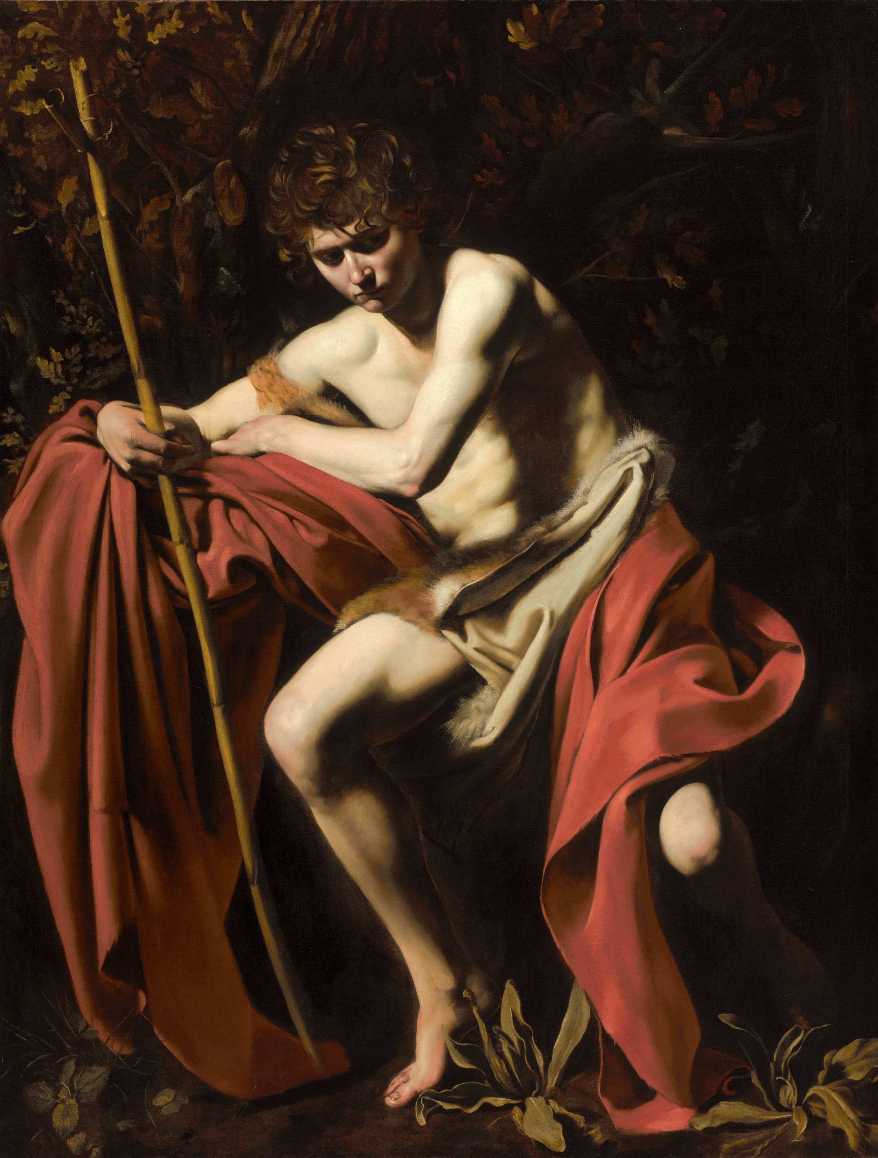 Figure 1. Caravaggio, St. John the Baptist in the Wilderness, 1604