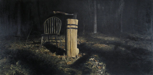 Figure 2. Kevin Muente, Work Night, oil on canvas,
