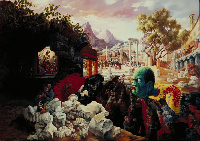 Figure 4 Peter Blume, The Eternal City. 1937. Oil on composition board, 34 x 47 in.