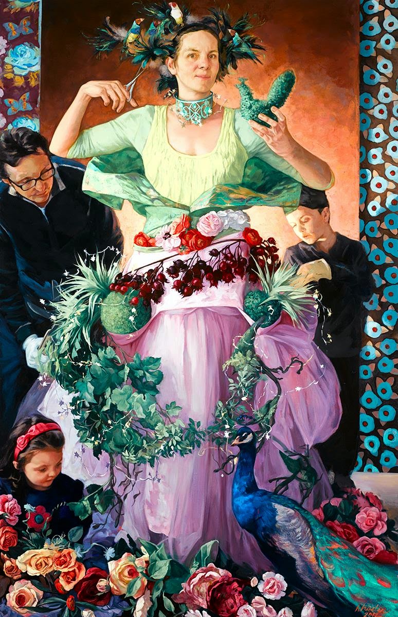 Haley Hasler, Portrait as a Topiary, 2012